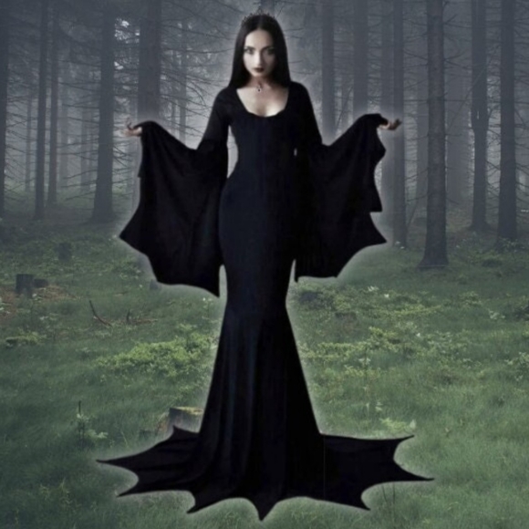 Morticia Addams dress - Picture 2 of 12